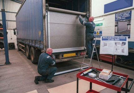 Insulated Shutter Installation