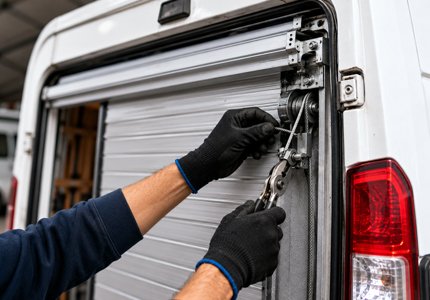 Van Shutter Cable Repairs